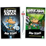 Köpek Adam 1 - Köpek Adam 2: Tasmasından Kurtuluyor - Dav Pilkey + Caprice Kalem