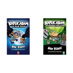 Köpek Adam 4 Köpek Adam ve Kedi Çocuk Köpek Adam Tasmasından Kurtuluyor -2 Kitap Set