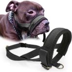Köpek Ağızlığı -Havlama ve Çekiştirme Önleyici - Siyah