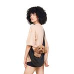 Köpek Ana Kucağı Taşıma Çantası, Köpek Taşıma Çantası Siyah 0-8kg