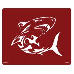 Köpek Balığı Shark Stencil Süsleme Ve Boyama Kalıbı