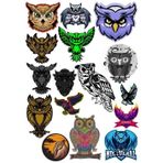 Köpek Balığı Sticker Set-2 15 Parça Telefon, Tablet, Defter, Laptop Sticker