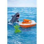 Köpek Balıklı Oyuncak Gemi Seti Shark Attack Deniz Oyuncağı Çocuklar İçin Eğlenceli Deniz Oyun Seti