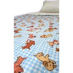 Köpek Desenli Çift Taraflı 7kg 150x200 Ağır Yorgan/Battaniye