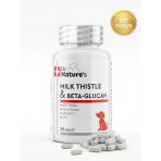 Köpek Karaciğer Destekleyici Tablet 75 Tablet – Milk Thistle (Deve Dikeni) Ve Beta Glukan
