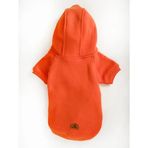 Köpek Kıyafeti-Köpek Sweat-Köpek Sweatshirt-Kapşonlu-Hoodie -Turuncu (Small)