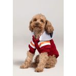 Köpek kıyafeti, Salya Store Bordo Brooklyn hoodie küçük orta ve büyük ırk köpekler için uygundur 0-38kg (7XL)