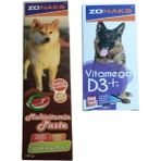 Köpek Multivitamin Pasta (Extra Taurin & Malt) + Köpek D3 Vitamin 100 ml - 1 Adet - Beyaz