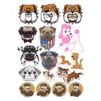 Köpek Sticker Set -9 12 Parça Telefon, Tablet, Defter, Laptop Sticker