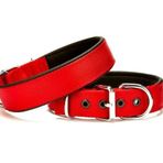 Köpek Tasması Softlu 3 cm x 65 cm Kırmızı