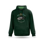 Köpekbalığı Los Angeles Coast Tasarım Kapşonlu Sweatshirt, Nefti yeşil, M