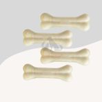 Köpekler Için Beyaz Press Çiğneme Kemiği 12CM 4lü Paket