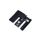 Kopida Bel küçültmek klip 1 adet Metal ayar toka takım elbise pantolon bel klipsi Unisex kemer kelepçeleri çok fonksiyonlu pantolon sıkılaştırıcı giyim ayarlayıcı, Siyah, 5 * 5.2cm