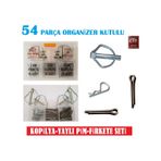 Kopilya-Yaylı Pim-Firkete Seti 54 Parça