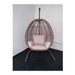 KOPİS GARDEN Bahçe Ve Balkon Rattan Armut Salıncak Hamak Kg-1501