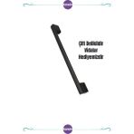Köprü Mat 192mm Metal Kulp Vidalı Dolap, Komodin, Vestiyer, Vida Hediye Siyah 19 cm 20 cm uyumlu