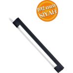 Köprü Mutfak Kulbu Çekmece Dolap Kulpu Metal Kulp Mobilya Dolabı Kulpları 192 mm Siyah(9 Adet)