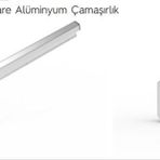 Koral Ayarlı CLZ202 80x30/60x25 cm Balkon Çamaşır Askılığı
