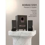 Korax 5101 2+1 Bluetooth Ses Sistemi - Ofis, Ev, Kafe Için Subwoofer Hoparlör (Usb/sd/aux/fm Radyo)