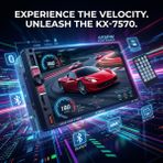 Korax KX-7570 Double Din Dokunmatik Ekran Araç Multimedya Teyp - Bluetooth, Mp5, Fm Radyo
