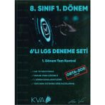 Koray Varol Akademi 8.Sınıf 1. Dönem 6' Lı LGS Deneme Seti (1. Dönem Tam Kontrol)
