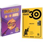 Koray Varol Akademi 8.Sınıf İngilizce İlk Dönem Denemeleri - Hız Yayınları LGS İngilizce 30'lu Deneme 2'li Set