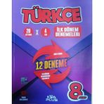 Koray Varol Akademi Plus 8.Sınıf LGS 1.dönem Türkçe 12 Deneme