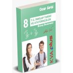 Koray Varol Akademi +Plus Cesur Serisi T.C. İnkılap Tarihi ve Atatürkçülük Branş Denemesi (6 Sarmal + 6 Genel Deneme)