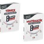 Koray Varol Akademi Yayınları 8.Sınıf Türkçe Temel Adımlar Soru Bankası - 8.Sınıf Matematik Temel Adımlar Soru Bankası