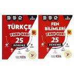 Koray Varol Yayınları 5.Sınıf Türkçe-Fen Bilimleri 25'Li Sarmal Deneme (Maarif Modeli)