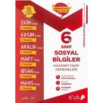Koray Varol Yayınları 6. Sınıf Sosyal Bilgiler Kazanım Takip Denemeleri