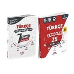 KORAY VAROL YAYINLARI 7. SINIF TÜRKÇE TEMEL ADIMLAR SORU BANKASI VE 25 SİSTEMATİK SARMAL DENEME (2 K