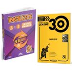 KORAY VAROL YAYINLARI 8. SINIF İNGİLİZCE İLK DÖNEM DENEMELERİ + HIZ YAYINLARI LGS İngilizce 30 lu Deneme (2 Kitap)