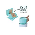 Korbell 16L Çöp Kutuları Ile Uyumlu 2250 Bebek Bezi Kapasiteli 3 Paket Yerli Çöp Poşeti Pudra Kokulu