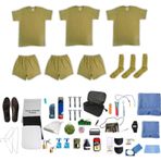 Kordak 3'Lü Her Şey Dahil Bedelli Askerlik Paketi - Asker Malzemeler Seti