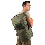 KORDAK 45 Lt Askeri Çanta - Lazer Kesim Taktik Çanta, 45 Lt, ASKKLS45LazerCnt, Haki, üniseks-yetişkin