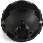 Kordak Asker Kolisi Siyah Koruyucu Başlık Miğfer Askeri Airsoft Paintball Kask
