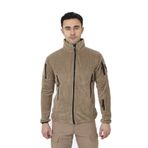 Kordak Bej Taktik Polar Hırka - Askeri Outdoor Polar - XL