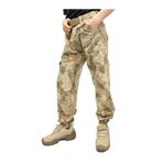 KORDAK Cepli Kamuflaj Askeri Pantolon - Avcı Dağcı Asker Pantolonu, M, ASKMSPRPNTLN, Çöl, Unisex Yetişkin