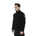 Kordak Erkek Siyah Taktik Polar Hırka - Outdoor Polis Poları - M