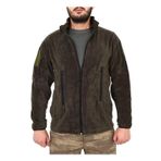 Kordak Erkek Yeşil Haki Polar Hırka 2XL