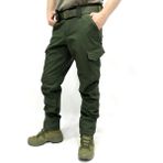 Kordak Içi Polarlı Tactical Outdoor Su Geçirmez Softshell Pantolon - Haki Yeşil