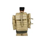 KORDAK MolleX4 Bej Multi Fonksiyonel Molle Taktik Çanta (50+30 Lt) - Farklı Kullanım