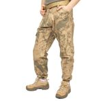 KORDAK Outdoor Çöl Askeri Pantolon, L, ASKÇÖLKMFLJPNTLN, Kamuflaj, Unisex Yetişkin