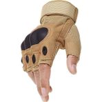 Kordak Tactical Yarım Parmak Kesik Eldiven - Bej - XL