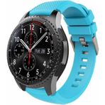 Kordon Kayış Silikon Tırtıklı Turkuaz Samsung Galaxy Watch 3 45mm Galaxy Watch 46mm Gear S3 Classic S3 Frontier Galaxy Watch Active Gear S2 Classic ile Uyumlu ürün