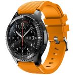 Kordon Kayış Silikon Tırtıklı Turuncu Samsung Galaxy Watch 3 45mm Galaxy Watch 46mm Gear S3 Classic S3 Frontier Galaxy Watch Active Gear S2 Classic ile Uyumlu ürün