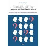 Korece ve Türkçede Çoklu Karşılıklı Sözcüklerin Açıklaması