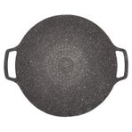 Koreli barbekü plakası çubuksuz Kızartma tavası, Alüminyum alaşımlı Teppanaki ızgara ızgara barbekü kapları Için, et Pişirme Ve Daha fazlası Için Ideal (#4)