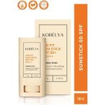 KORELYA Güneş Kremi Stick Formda Yüksek Koruma SPF50+ UVA/UVB 18 gr Pratik Kullanım